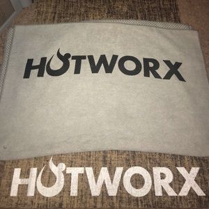 Hotworx mat, towel and carrier strap